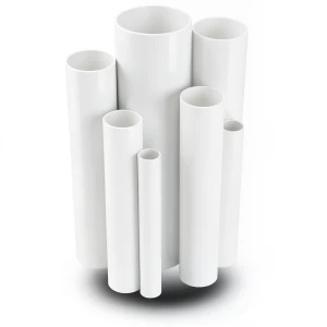 UPVC Pipes Nominal Pressure 16 Bar Outside Diameter 200 mm Thickness 14.9 mm White