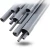 UPVC Pipes 5 Inch Diameter 2.62 mm Thickness Gray, EB 20 - Image 1