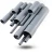 مواسير UPVC مقاس 6 إنش سمك 3.86 مم لون رمادي EB 35 - Image 1