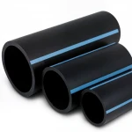 مواسير HDPE الوطني لشبكات المياه ذات الضغط العالي  ضغط 16  بار قطر خارجي 180 مم سمك 13.4 مم لون اسود