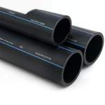 SPS HDPE Pipes PE 80 Pressure 12.5 Bar Outside Diameter 63 mm Thickness 5.8 mm Black | Saudi Pipes Systems (SPS)