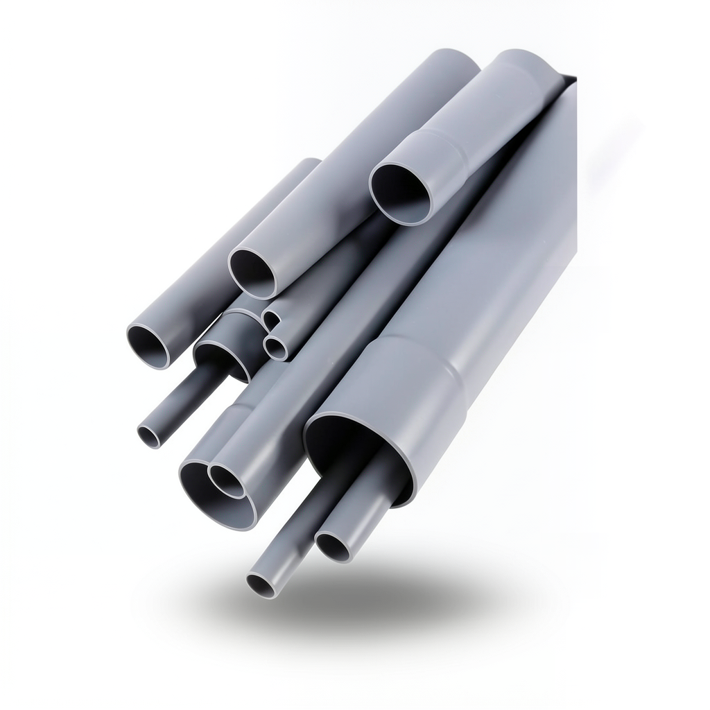 مواسير UPVC مقاس 3 إنش سمك 1.93 مم لون رمادي EB 35