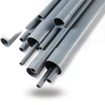 مواسير UPVC DB 60 مقاس 3 إنش سمك 2.34 مم لون رمادي