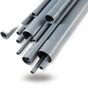 UPVC Pipes DB 60 Size 3 Inch Thickness 2.34 mm Gray Color