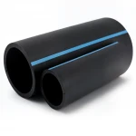 مواسير HDPE الوطني لشبكات المياه ذات الضغط العالي  ضغط 16  بار قطر خارجي 225 مم سمك 16.7 مم لون اسود