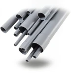 مواسير UPVC مقاس 4 إنش سمك 2.54 مم لون رمادي EB 35