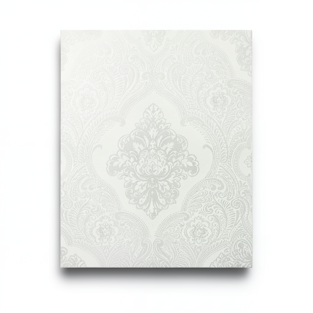 Italian Wall Covering 10m x 1.06m Off White, Model 83404