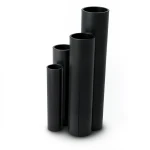 HDPE Pipe SDR 9 Outside Diameter 500 mm Thickness 55.8 mm Black