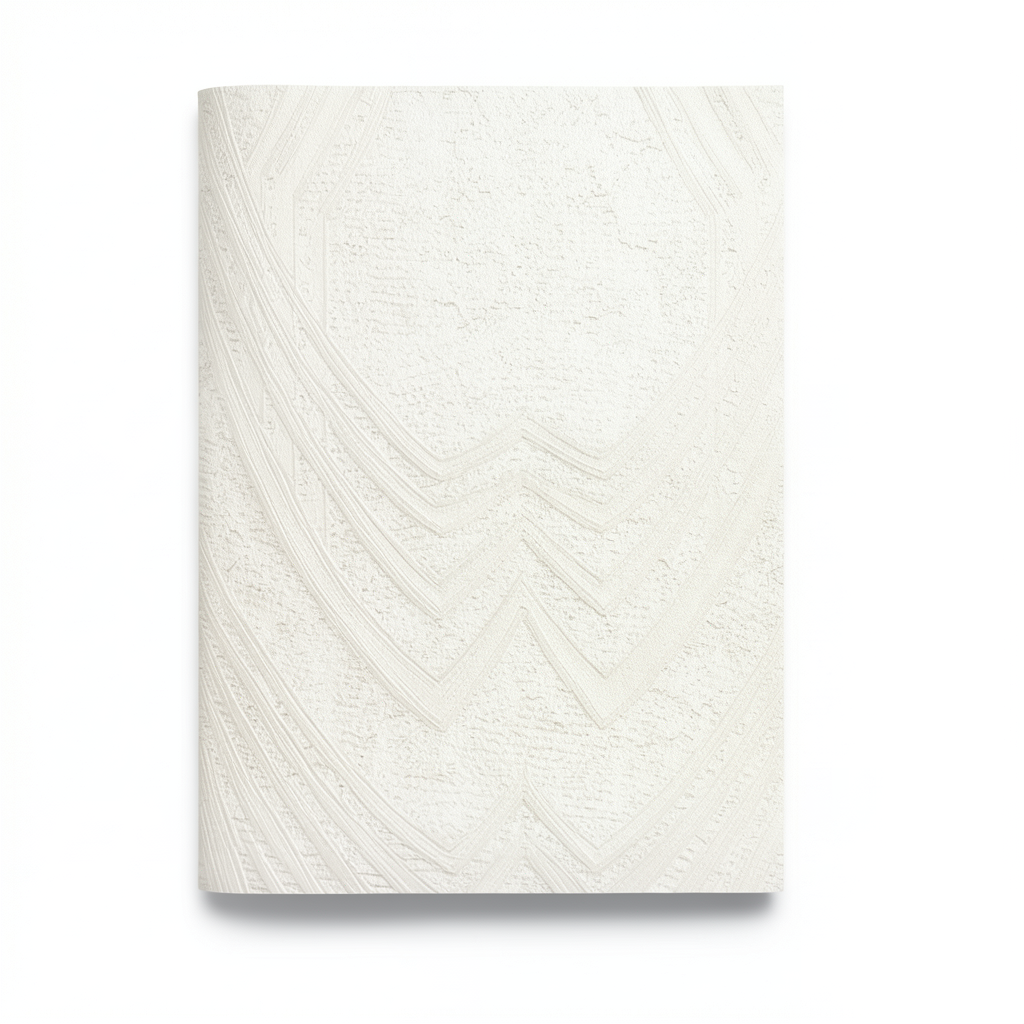 Italian Wallpaper Creamy Color Patterned Design, Size 10m x 0.70m, Model rc16009