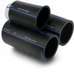 SPS HDPE Pipes PE 80 Pressure 8 Bar Outside Diameter 75 mm Thickness 4.5 mm Black | Saudi Pipes Systems (SPS)