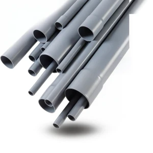 مواسير UPVC مقاس 5 إنش سمك 3.2 مم لون رمادي EB 35