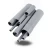 مواسير UPVC مقاس 6 إنش سمك 3.86 مم لون رمادي EB 35 - Image 1