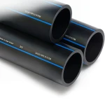 SPS HDPE Pipes PE 80 Pressure 12.5 Bar Outside Diameter 75 mm Thickness 6.8 mm Black | Saudi Pipes Systems (SPS)
