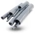 مواسير UPVC DB 60 مقاس 2 إنش سمك 1.52 مم لون رمادي - Image 1