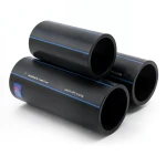 SPS HDPE Pipes PE 80 Pressure 5 Bar Outside Diameter 90 mm Thickness 3.5 mm Black | Saudi Pipes Systems (SPS)
