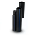 HDPE Pipes SDR 33 Outside Diameter 280 mm Thickness 8.6 mm Black