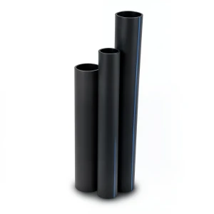 مواسير HDPE نسبة أبعاد قياسية 9 قطر خارجي 450 مم سمك 50.3 مم أسود