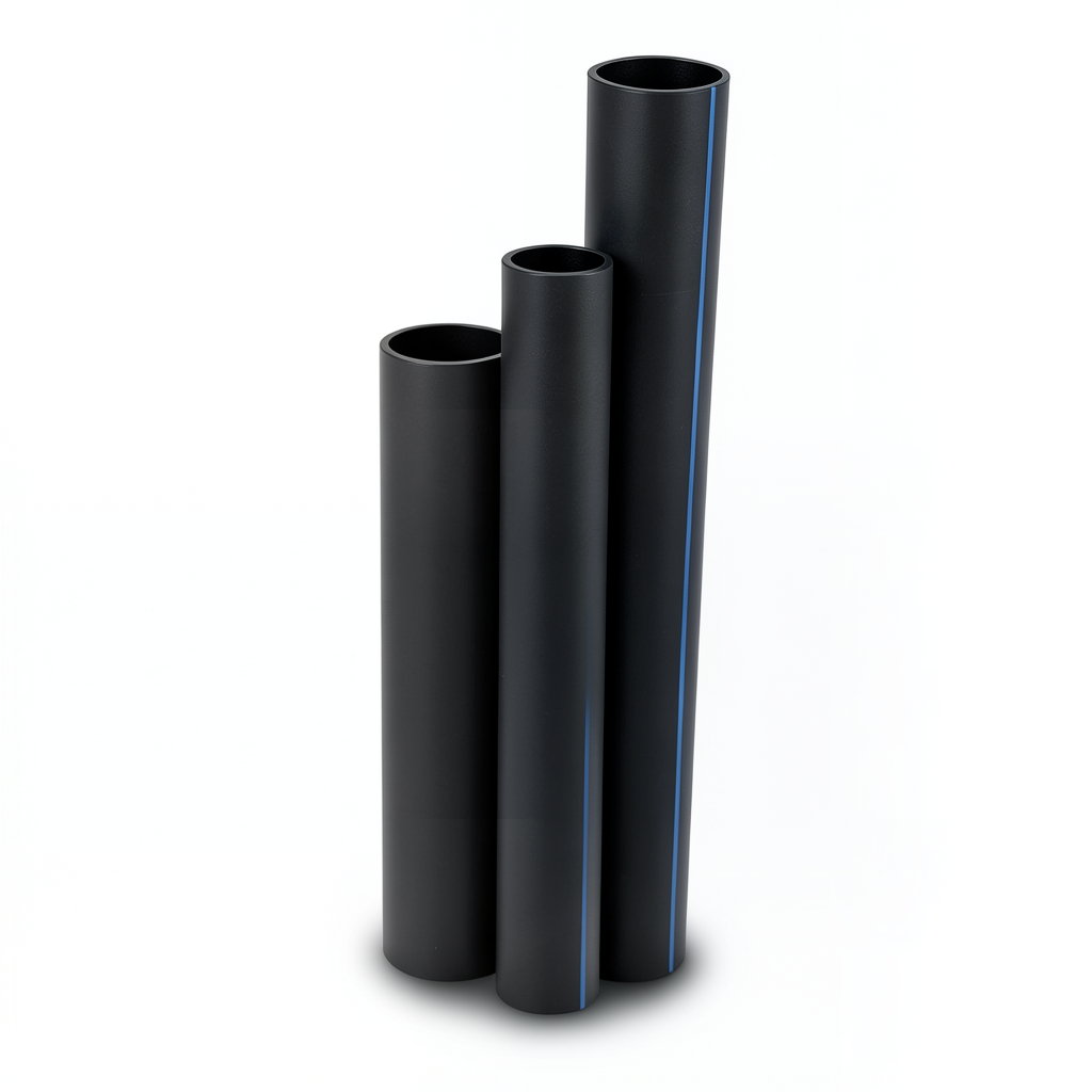 HDPE Pipes SDR 9 Outside Diameter 450 mm Thickness 50.3 mm Black