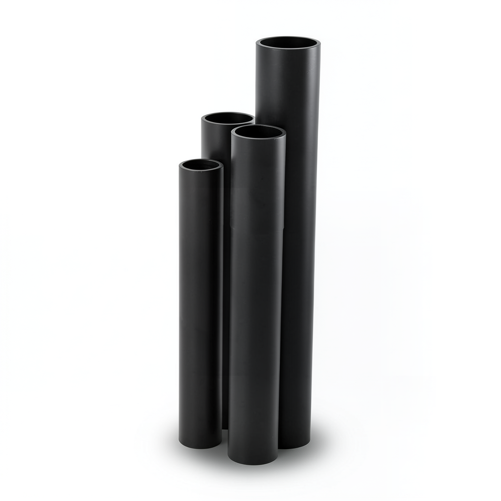 HDPE Pipes SDR 33 Outside Diameter 315 mm Thickness 9.7 mm Black