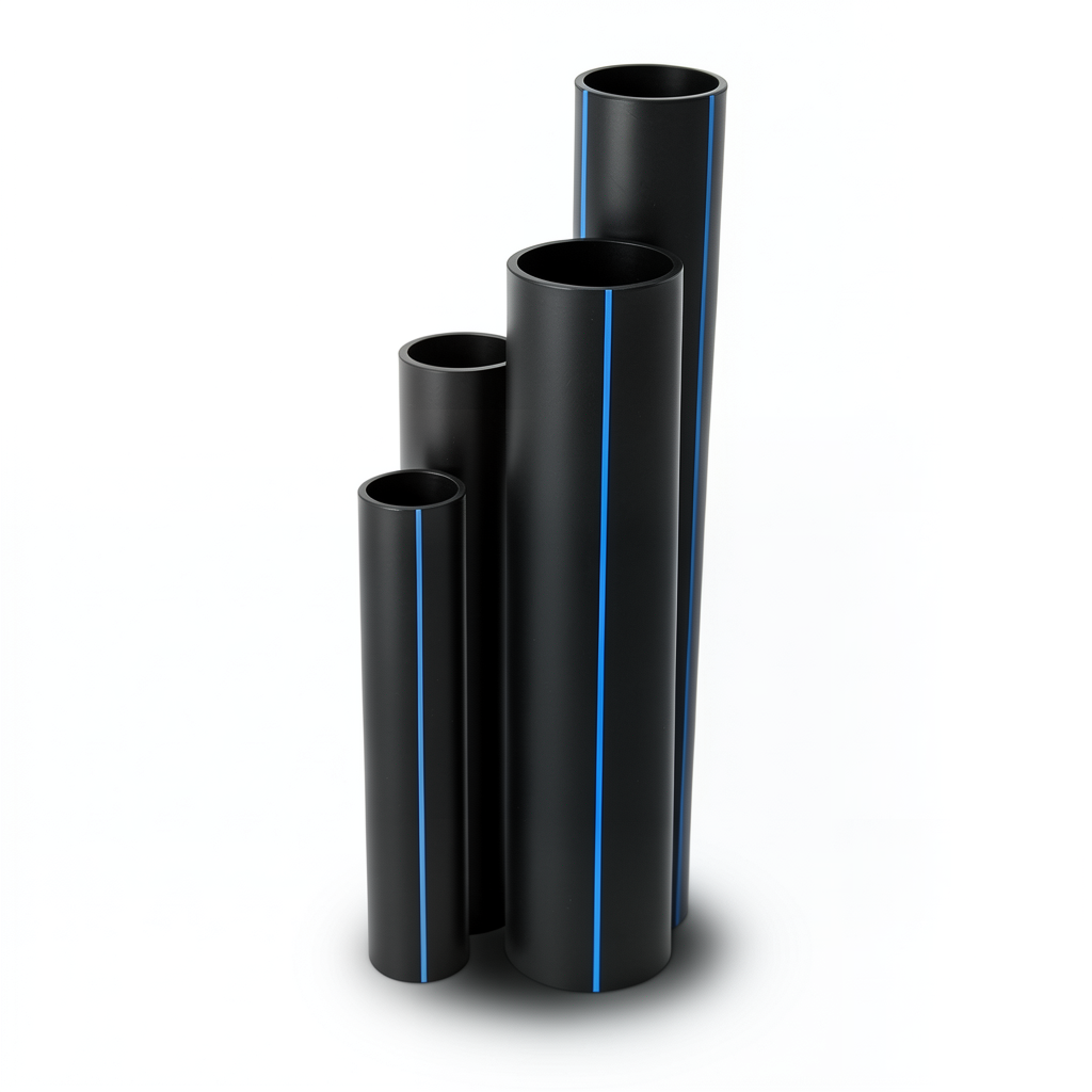 مواسير HDPE SDR 33 قطر خارجي 355 مم سمك 10.9 مم لون أسود