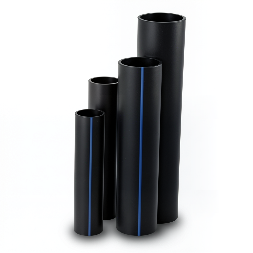 HDPE Pipes SDR 9 Outside Diameter 560 mm Thickness 62.5 mm Black