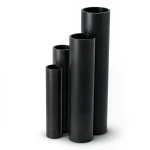 HDPE Pipes SDR 33 Outside Diameter 400 mm Thickness 12.3 mm Black