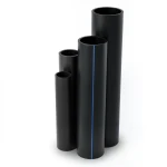 HDPE Pipes Nominal Pressure 16 Bar Outside Diameter 90 mm Thickness 12.3 mm Black