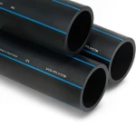 SPS HDPE Pipes PE 80 Pressure 12.5 Bar Outside Diameter 90 mm Thickness 8.2 mm Black | Saudi Pipes Systems (SPS)