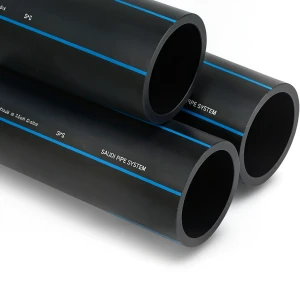 SPS HDPE Pipes PE 80 Pressure 12.5 Bar Outside Diameter 90 mm Thickness 8.2 mm Black | Saudi Pipes Systems (SPS)