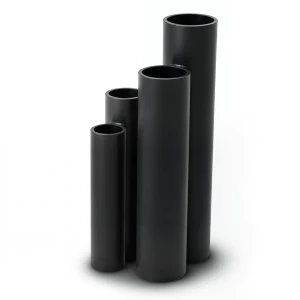 مواسير HDPE نسبة الأبعاد القياسية 33 قطر خارجي 250 مم سمك 7.7 مم لون أسود