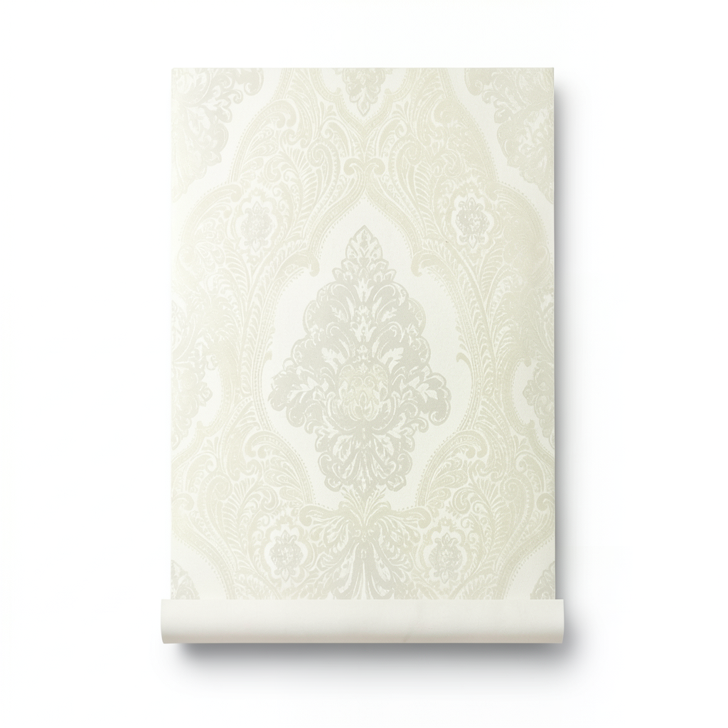 Italian Wallpaper Creamy Color 10m x 1.06m, Model 83407