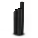 HDPE Pipes Nominal Pressure 16 Bar Outside Diameter 160 mm Thickness 21.9 mm Black