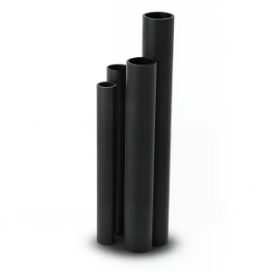 مواسير HDPE ضغط 16 بار قطر خارجي 160 مم سمك 21.9 مم لون أسود