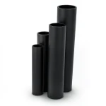 HDPE Pipes SDR 33 Outside Diameter 400 mm Thickness 12.3 mm Black