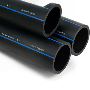 مواسير HDPE PE 80 ضغط 12.5 بار قطر خارجي 110 مم سمك 10 مم لون أسود | مصنع أنظمة الانابيب السعودي (SPS)