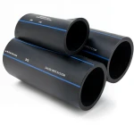 SPS HDPE Pipes PE 80 Pressure 5 Bar Outside Diameter 125 mm Thickness 4.8 mm Black | Saudi Pipes Systems (SPS)