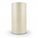Patterned wallpaper, beige color, length 10 m, width 0.53 m, model 446074 