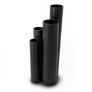 مواسير HDPE ضغط 16 بار قطر خارجي 250 مم سمك 34.2 مم لون أسود