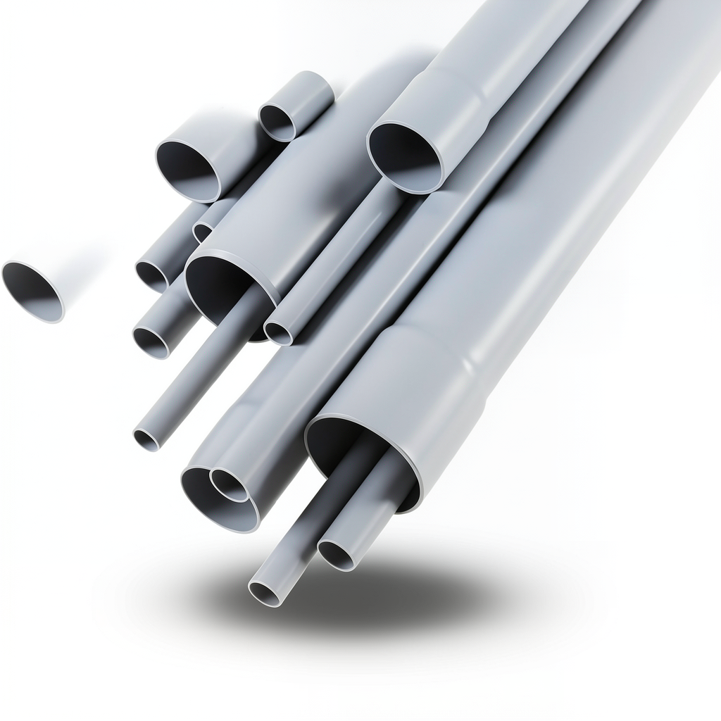 UPVC Pipes DB 120 1 Inch Size 1.52 mm Thickness Gray