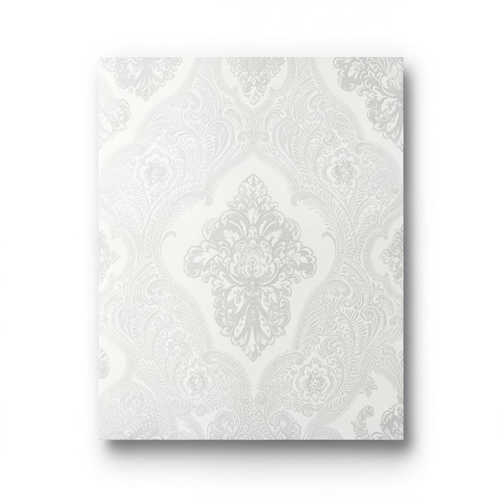 Italian Wall Covering 10m x 1.06m Off White, Model 83404