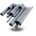 مواسير UPVC DB 120 مقاس ½ 1 إنش سمك 1.52 مم لون رمادي