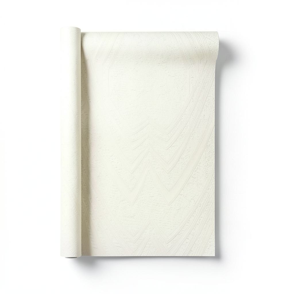 Italian Wallpaper Creamy Color Patterned Design, Size 10m x 0.70m, Model rc16009