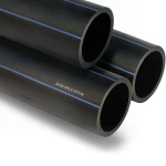 SPS HDPE Pipes PE 80 Pressure 12.5 Bar Outside Diameter 125 mm Thickness 11.4 mm Black | Saudi Pipes Systems (SPS)