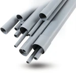 مواسير UPVC DB 120 مقاس 3 إنش سمك 3 مم لون رمادي