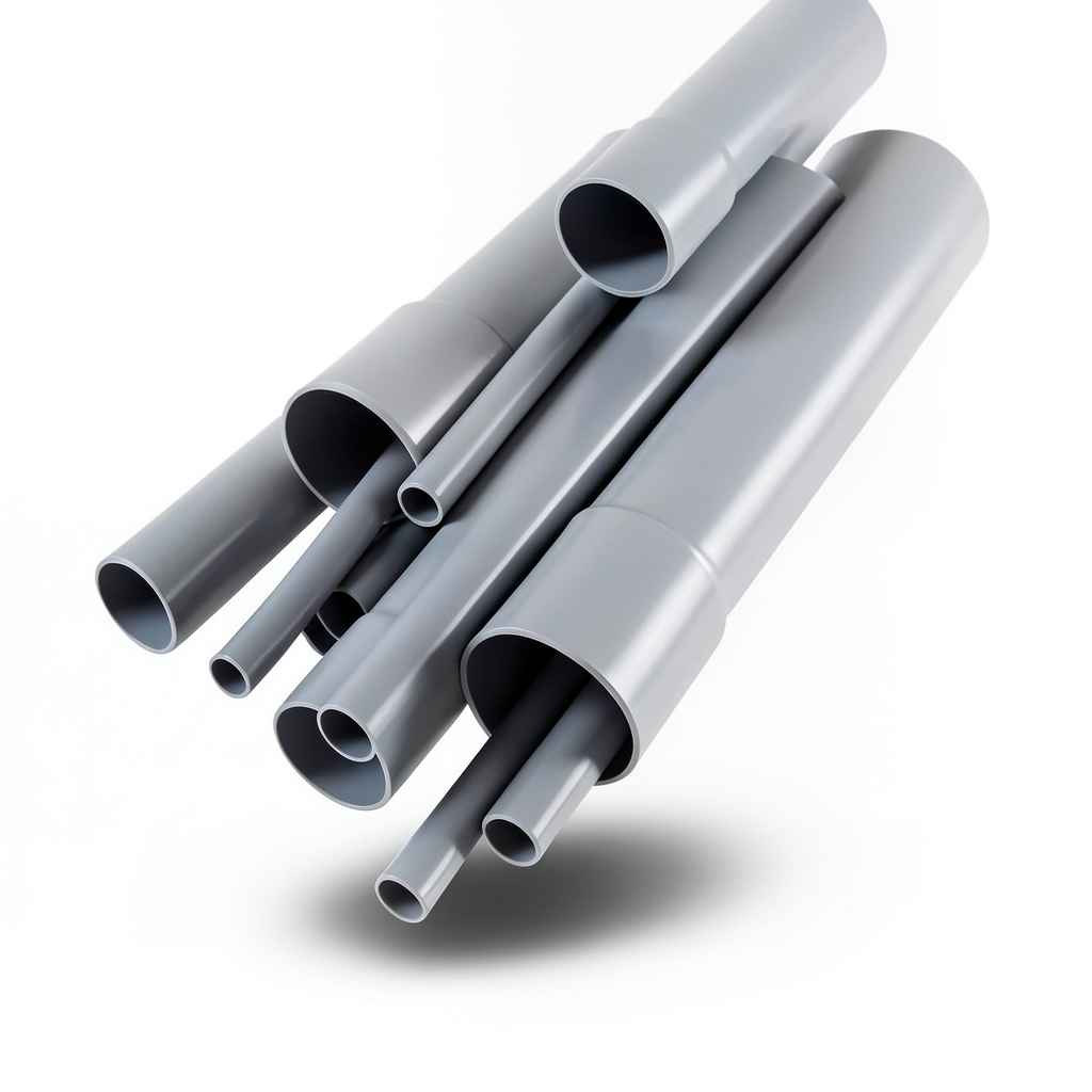 UPVC Pipes DB 120 Size 4 Inch Thickness 3.91 mm Gray