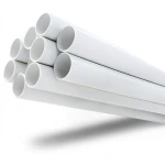 مواسير UPVC مقاس ¾ إنش ضغط 21.7 بار سمك 1.98 مم لون أبيض