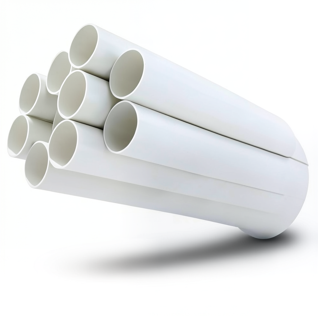 UPVC Pipes Nominal Pressure 21.7 Bar Size 1 ¼ Inch Thickness 3.12 mm White