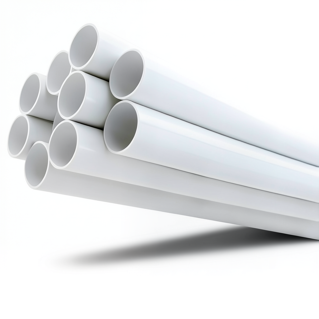 UPVC Pipes Nominal Pressure 21.7 Bar Size 1 ½ Inch Thickness 3.58 mm White