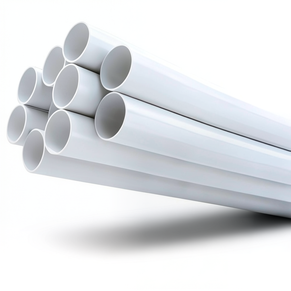 UPVC Pipes Pressure 21.7 Bar Size 2 Inch Thickness 4.47 mm White