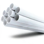مواسير UPVC ضغط 21.7 بار مقاس 4 إنش سمك 8.46 مم لون أبيض